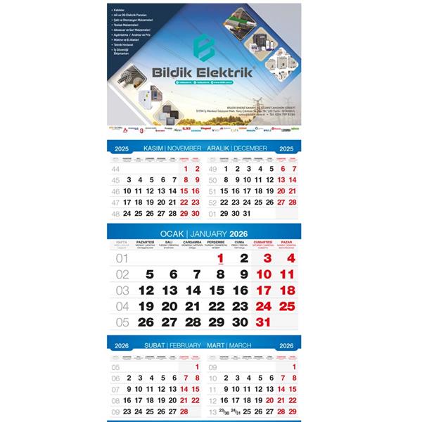 Beş Aylık Gemici Takvim