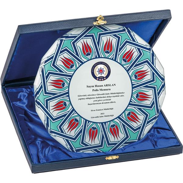 Kutulu Kristal Plaket