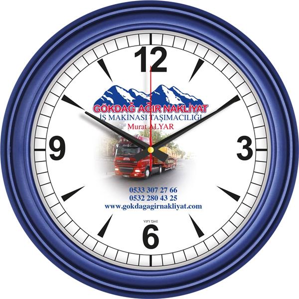 Plastik Duvar Saati